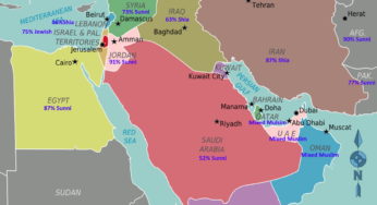 3 Maps of Religions In the Middle East Illustrate The Complexities