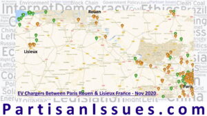 all ev chargers paris rouen liseius france nov 2020