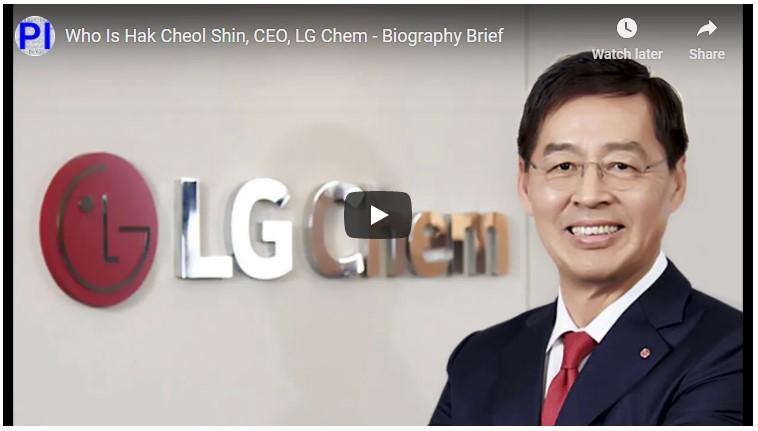 Hak Cheol Shin lg chem ev batteries