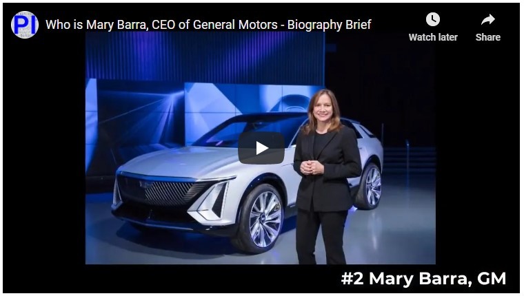 Mary Barra GM EV Cadillac Electric Cars SUV Truck Hummer