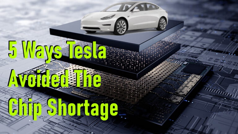 5 ways tesla avoided the chip shortage